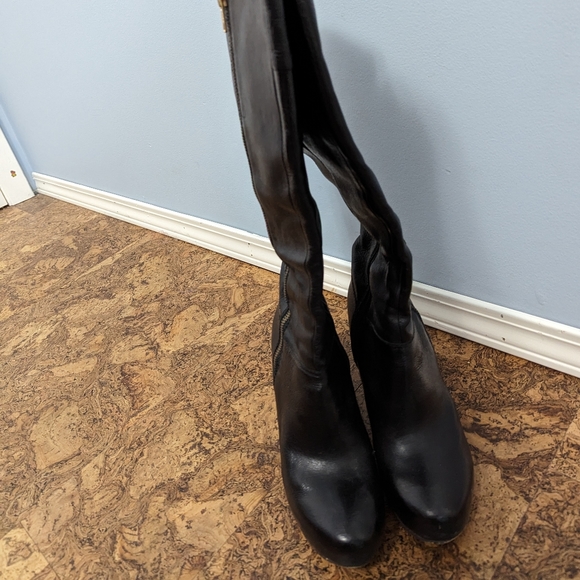 Steven Madden Leather Boots s.6.5 - Picture 3 of 5
